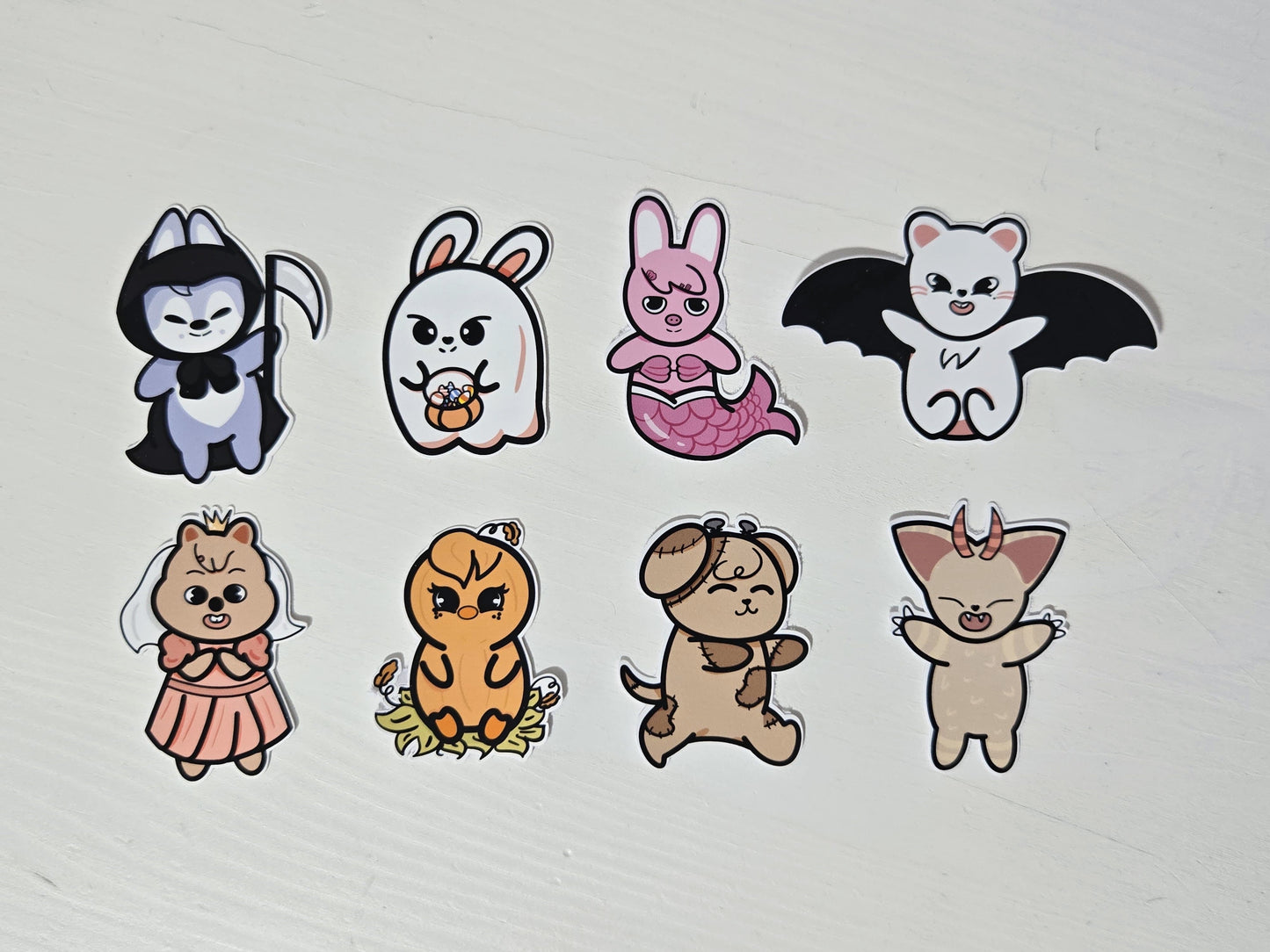 Stray Kids SKZOO Halloween Stickers