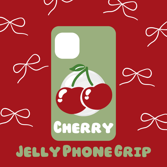 Cherry Jelly Phone Grip
