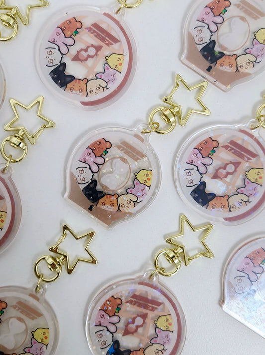 ATEEZ Lightstick Keychain