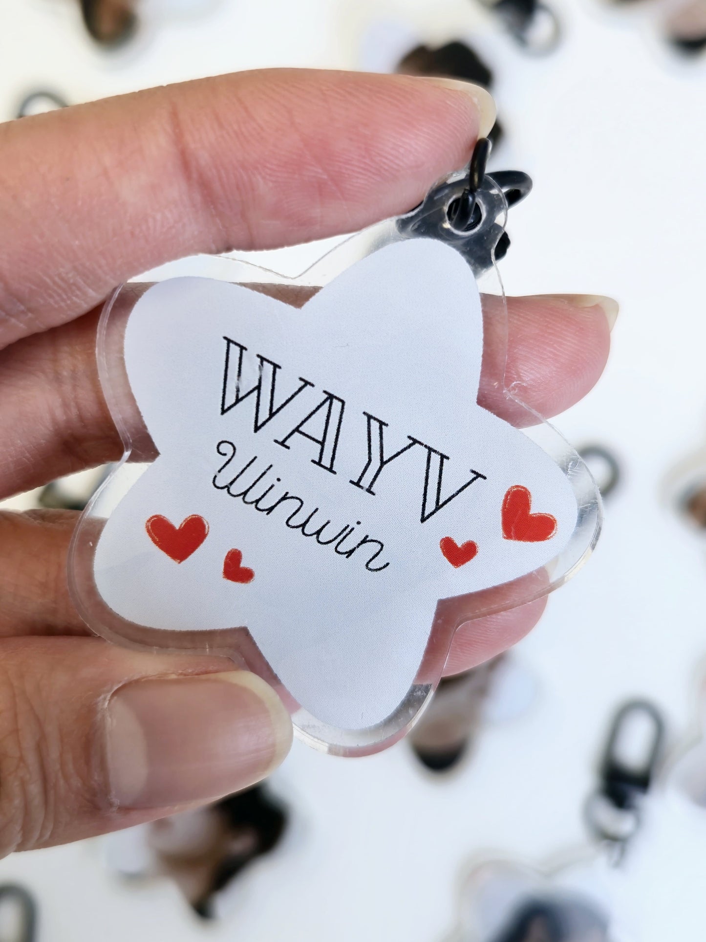 WayV Star Keychains