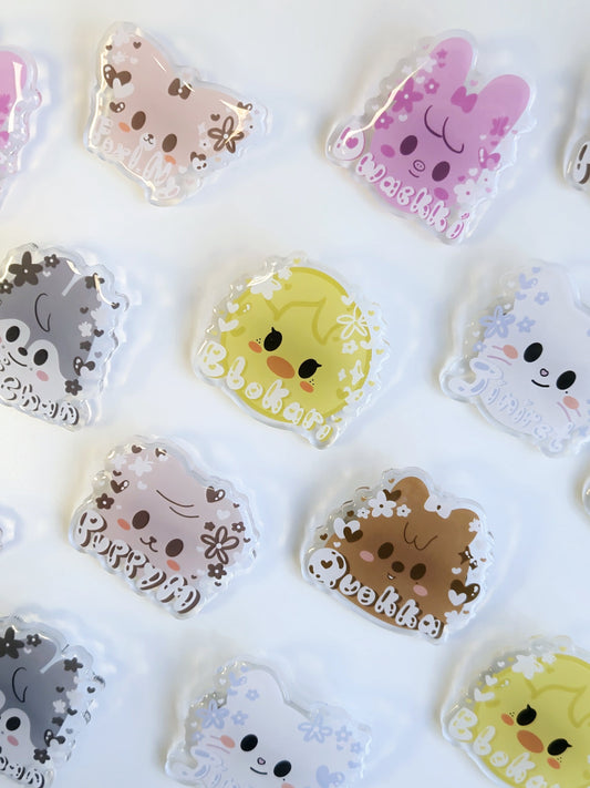 Stray Kids SKZOO Acrylic Badges
