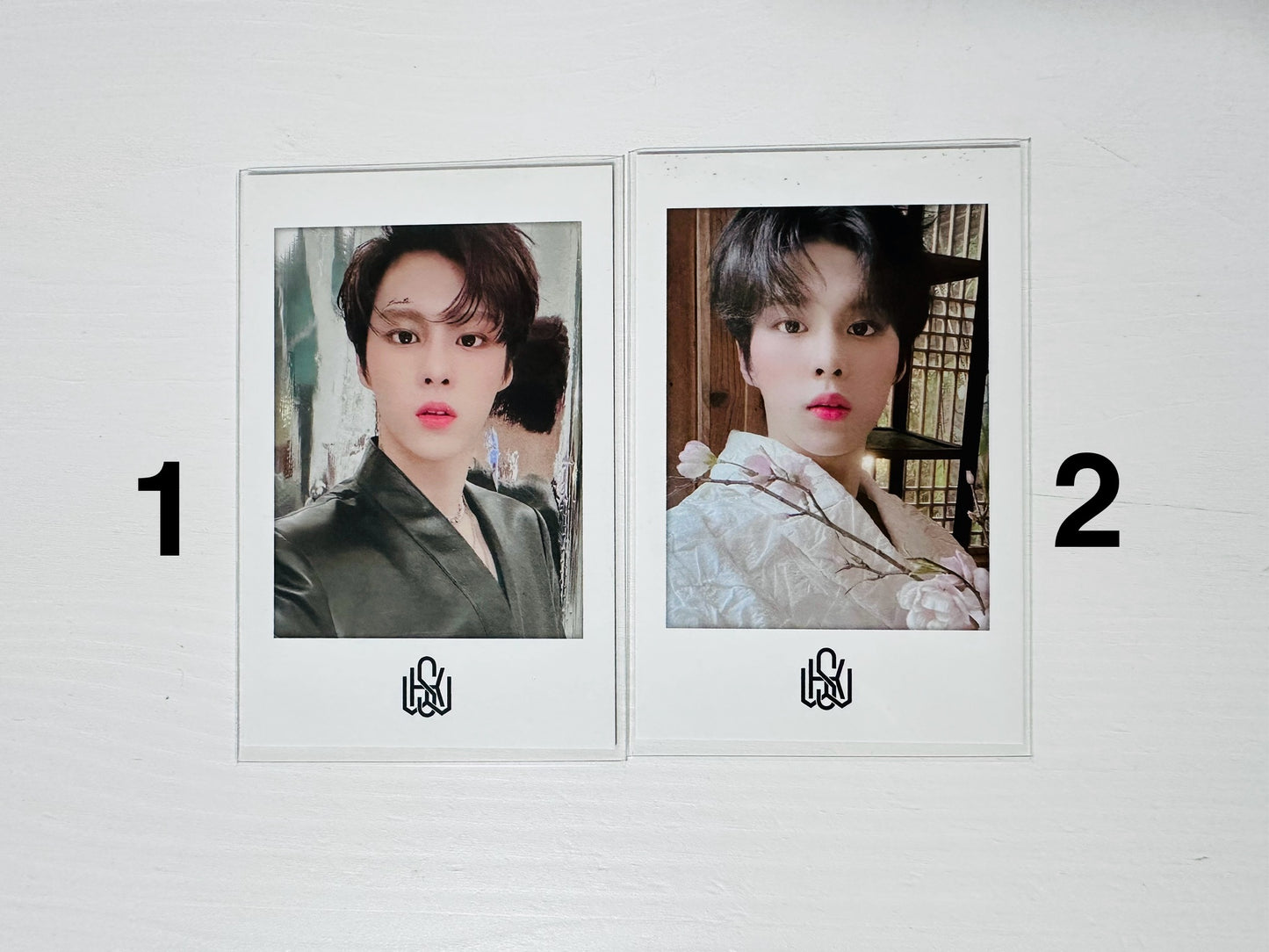 Kim Wooseok 1st Desire Polaroid Photocards