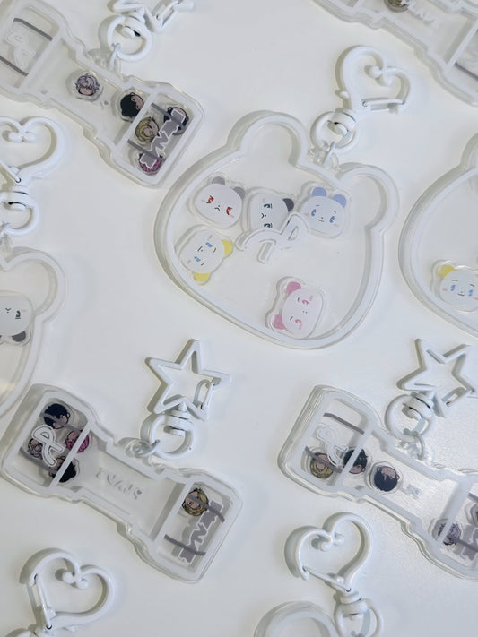 Plave Shaker Keychains