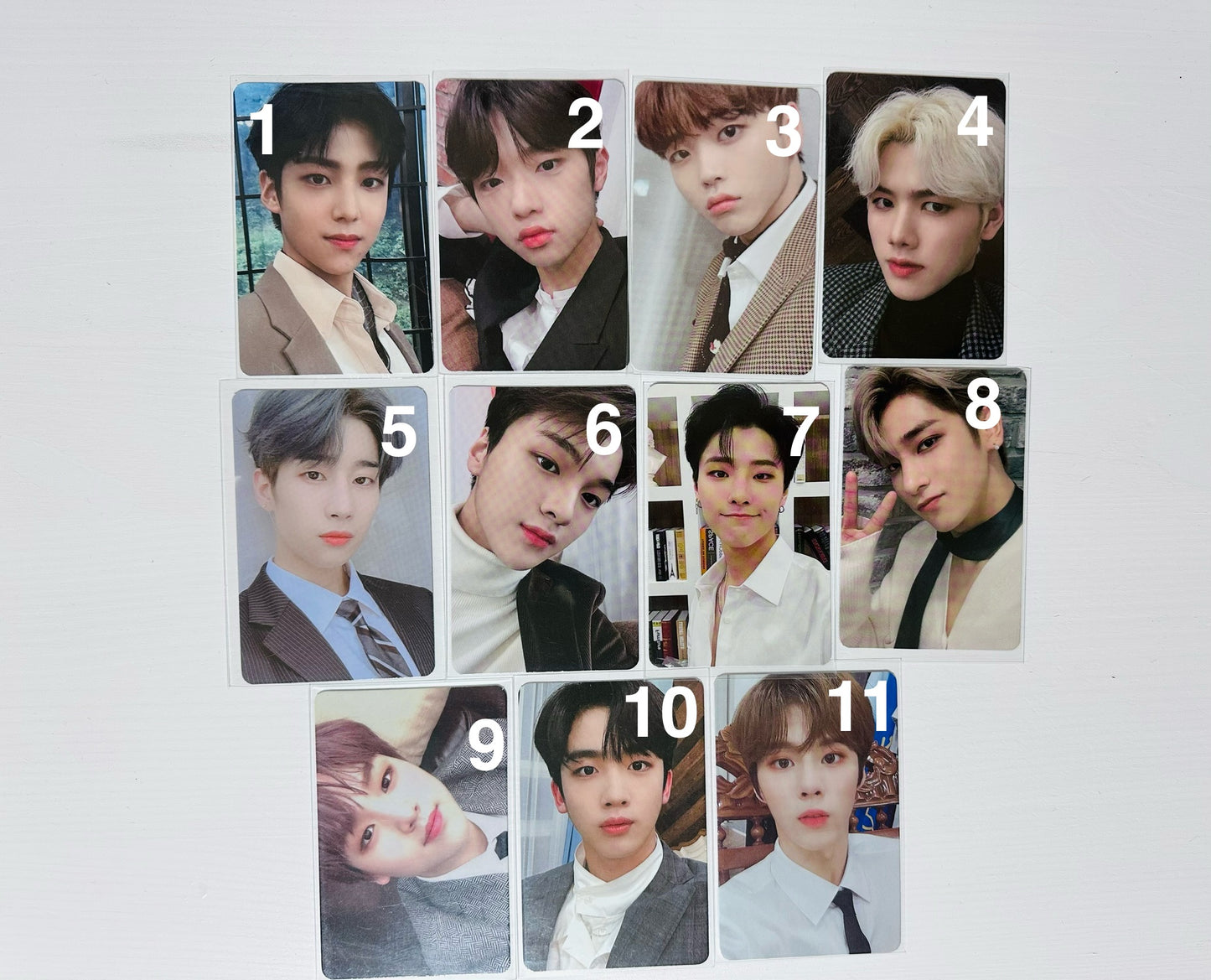 X1 Fanclub ONEIT Blue ver. Photocards