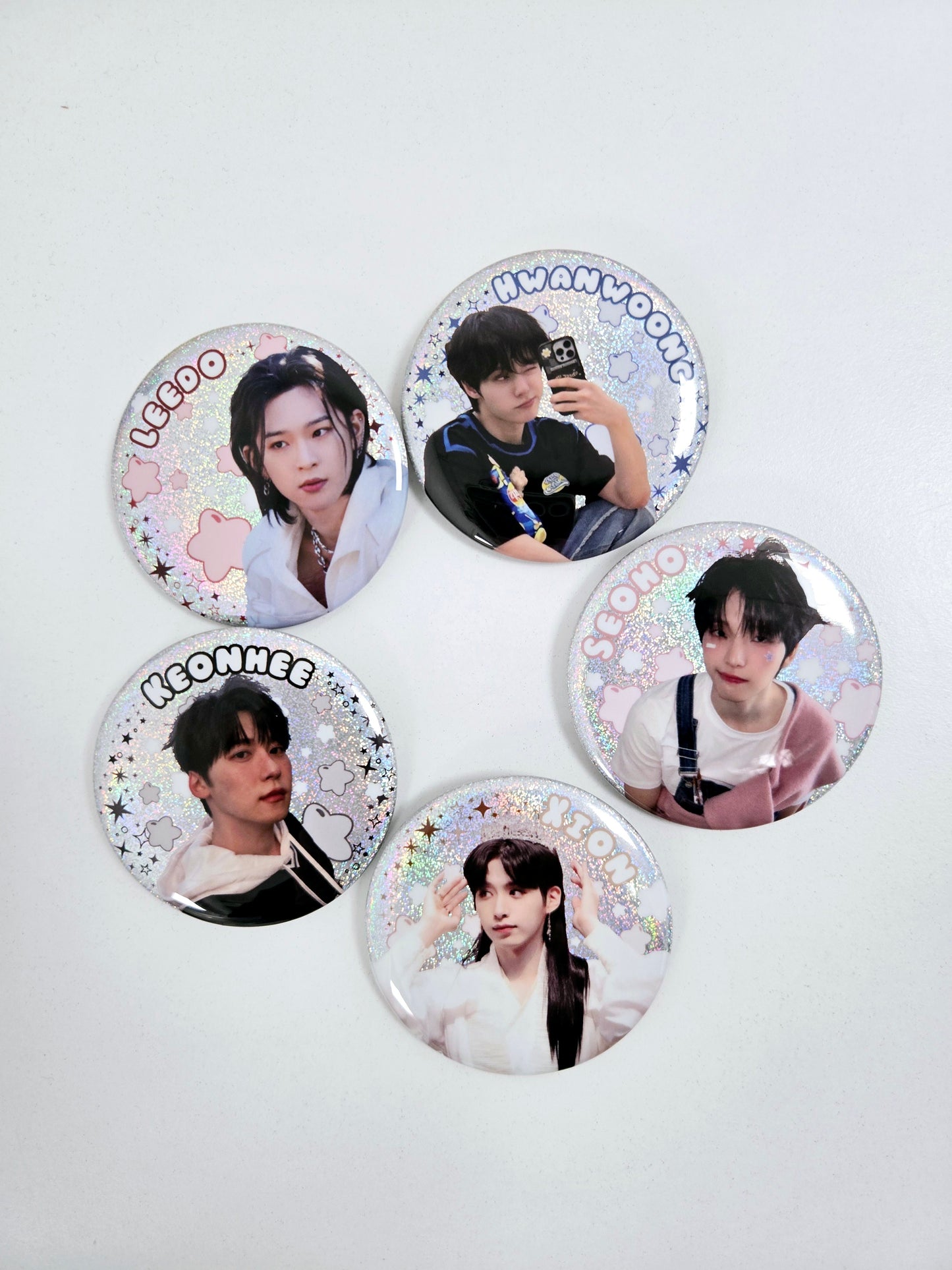ONEUS Large Badges
