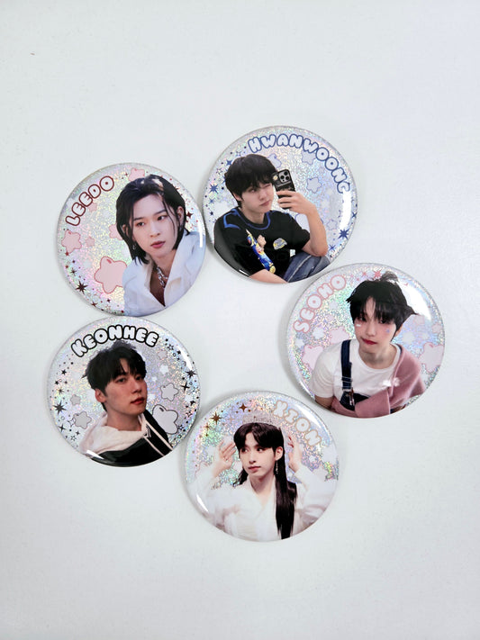 ONEUS Large Badges