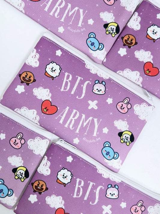BTS Canvas Pouch
