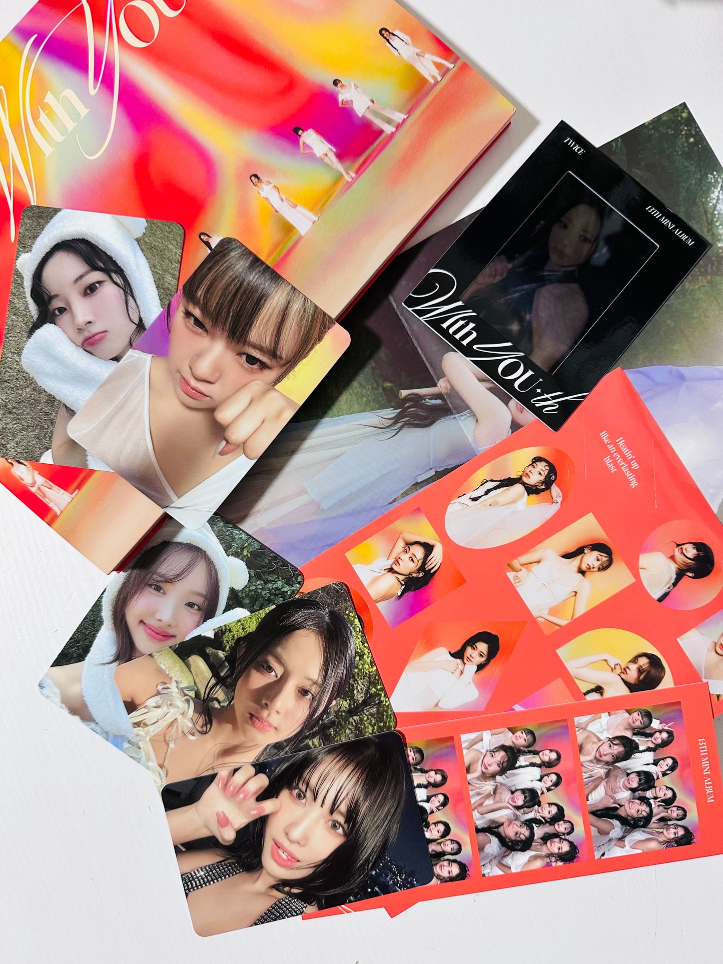 TWICE With Youth Albums - Opened