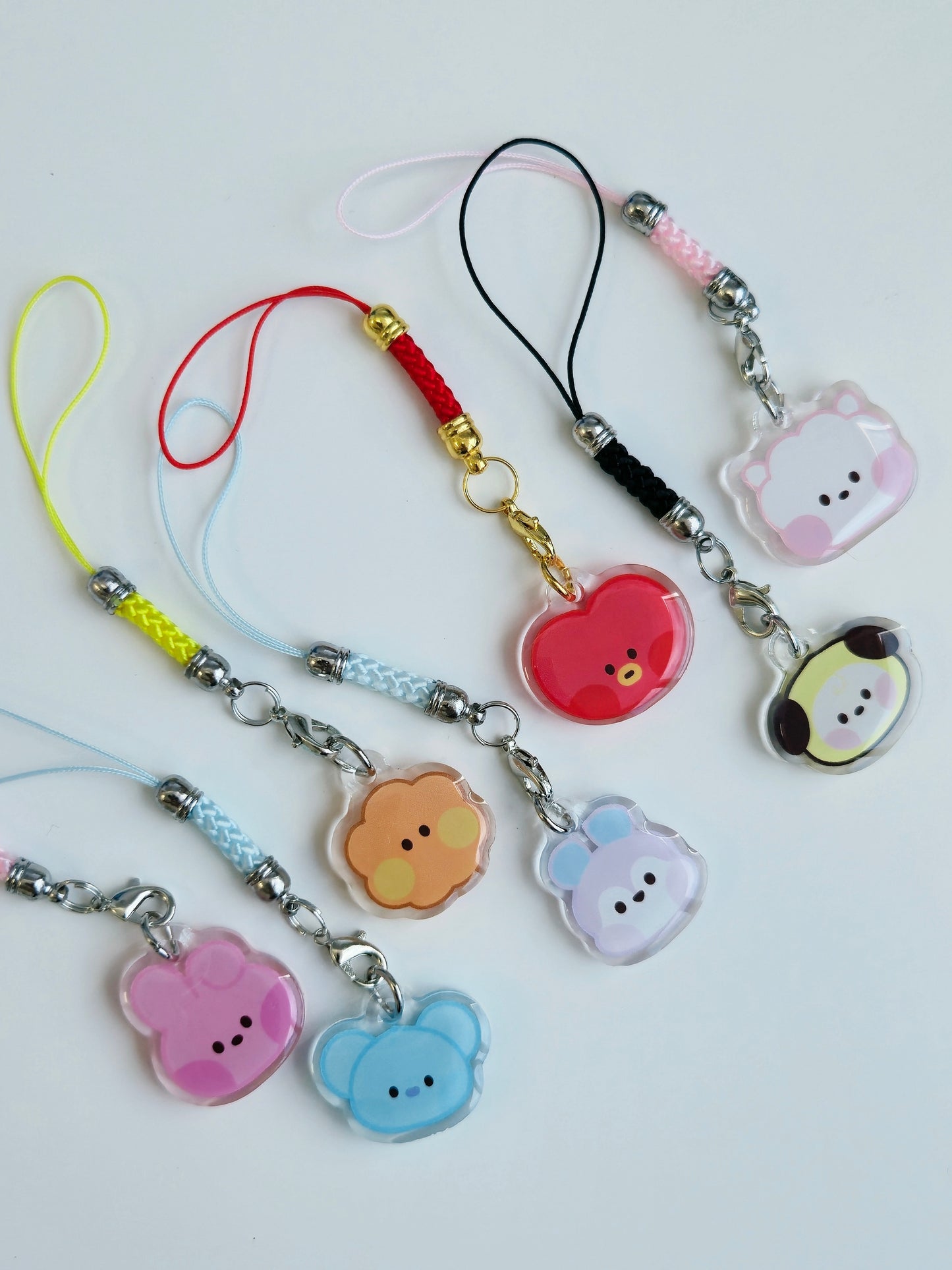 BTS Mini BT21 Phone Charm