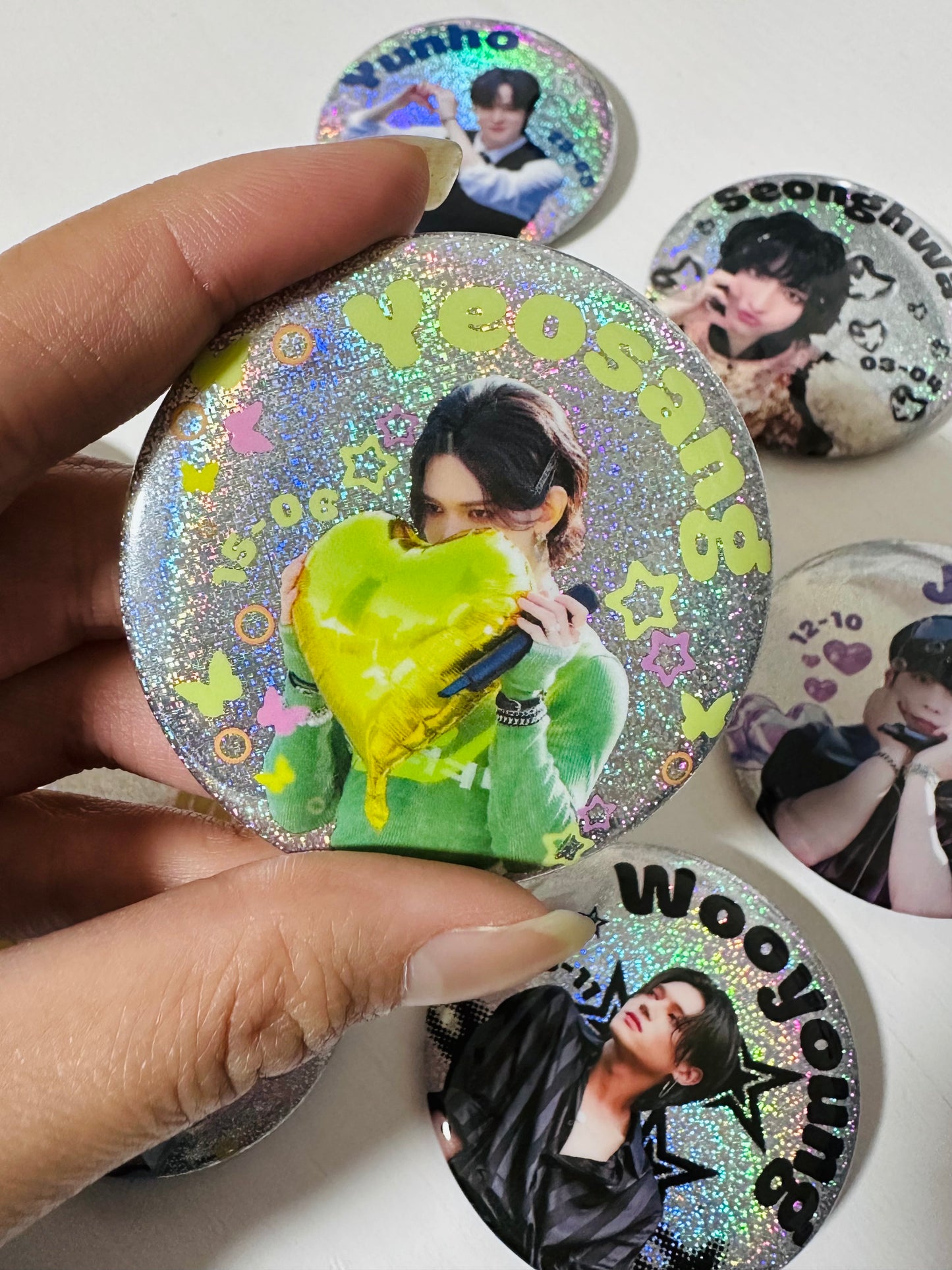 ATEEZ Large Badges