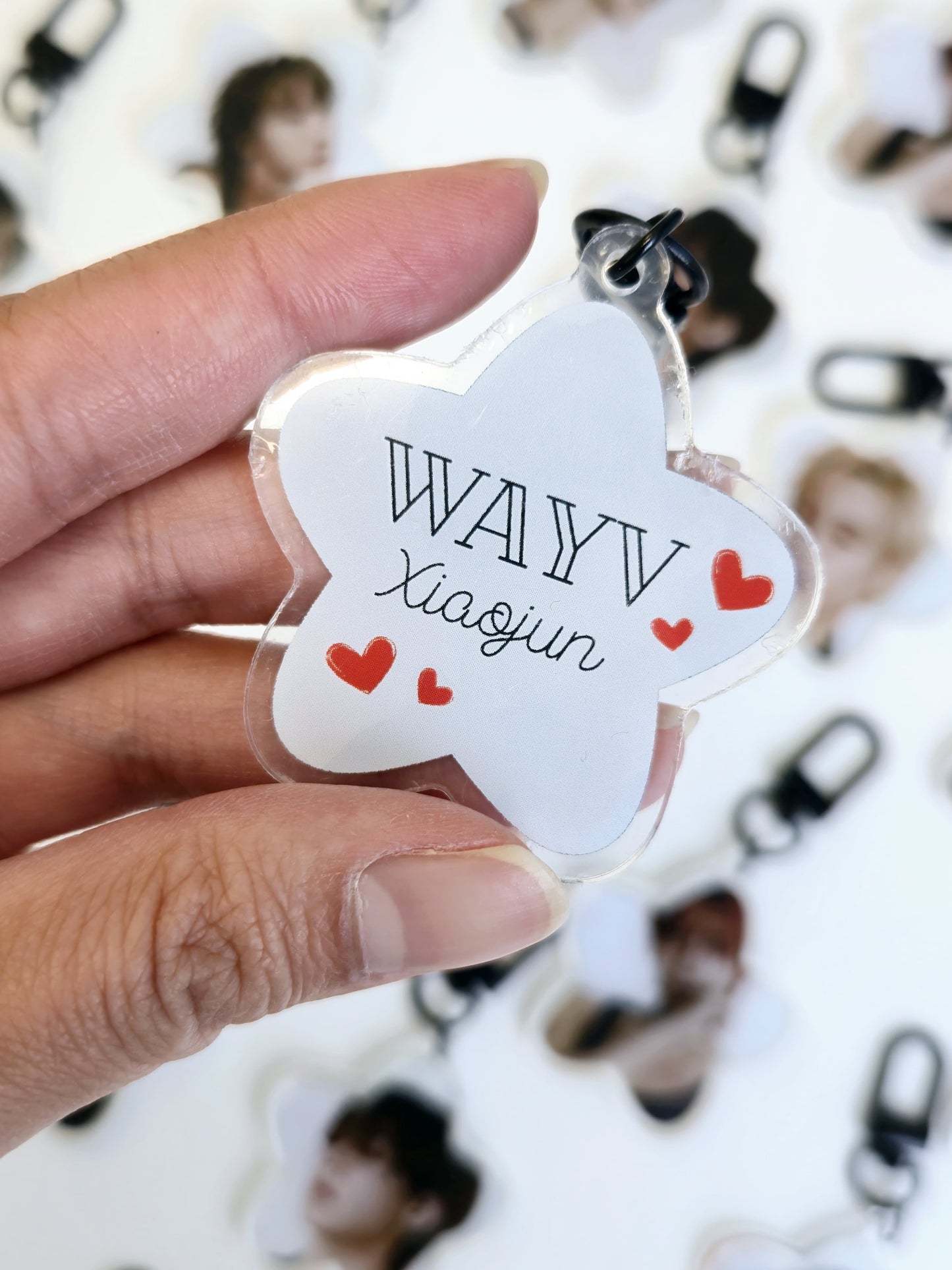 WayV Star Keychains