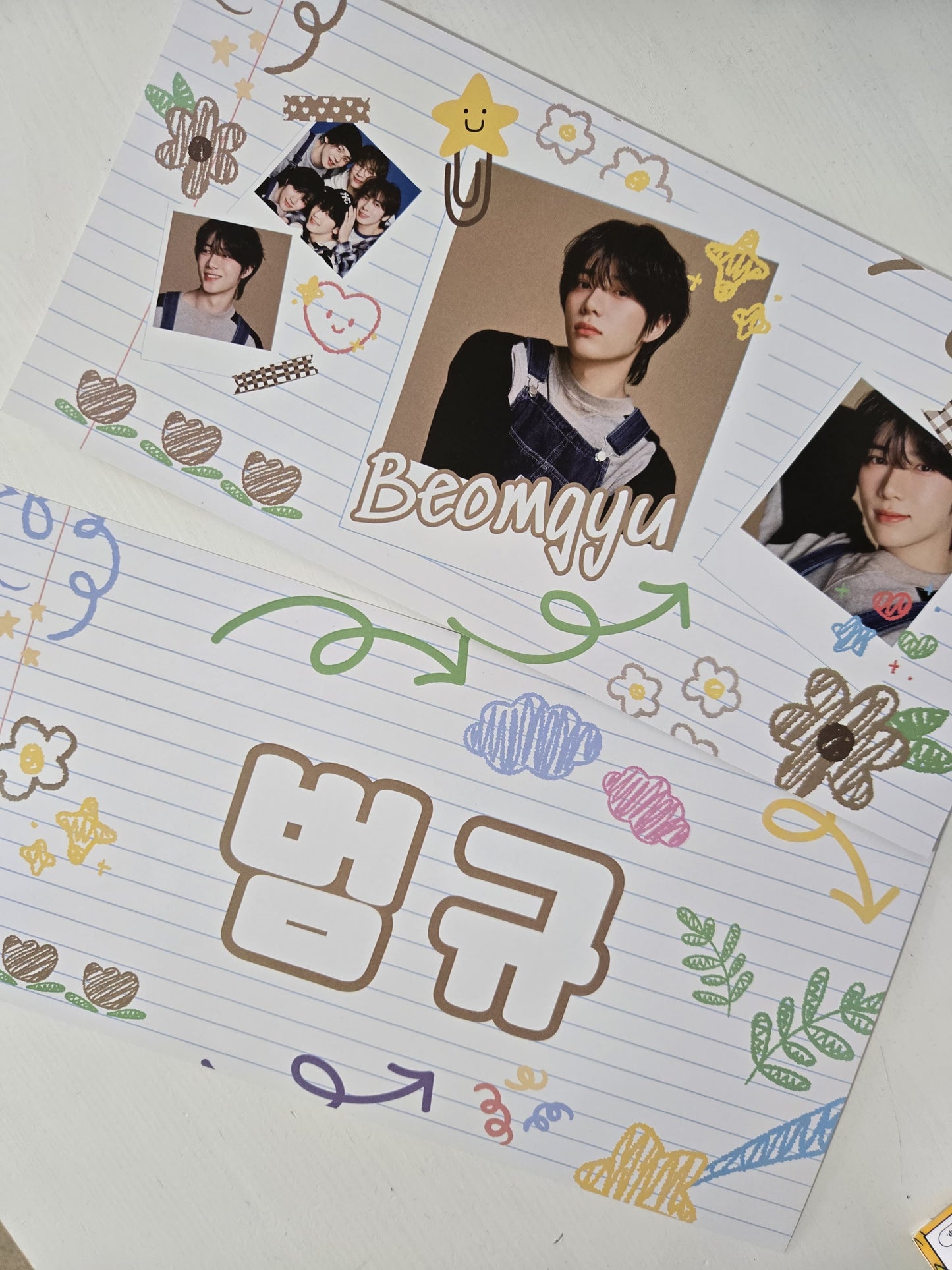 TXT Member Mini Banners