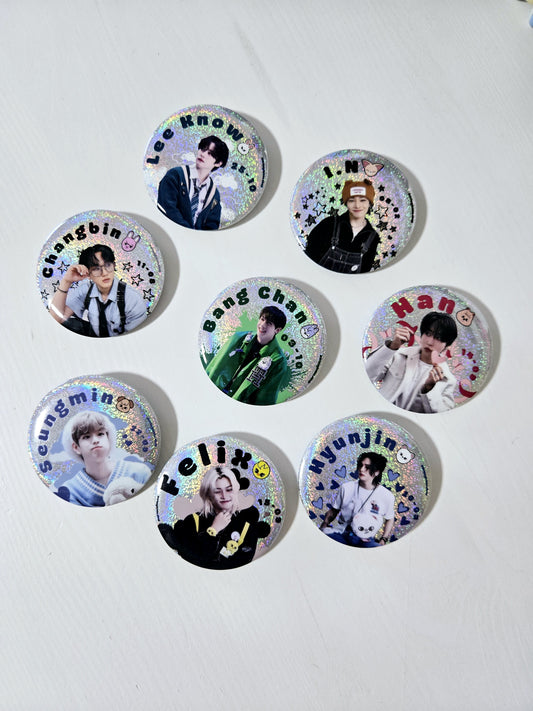 Stray Kids Large Badges