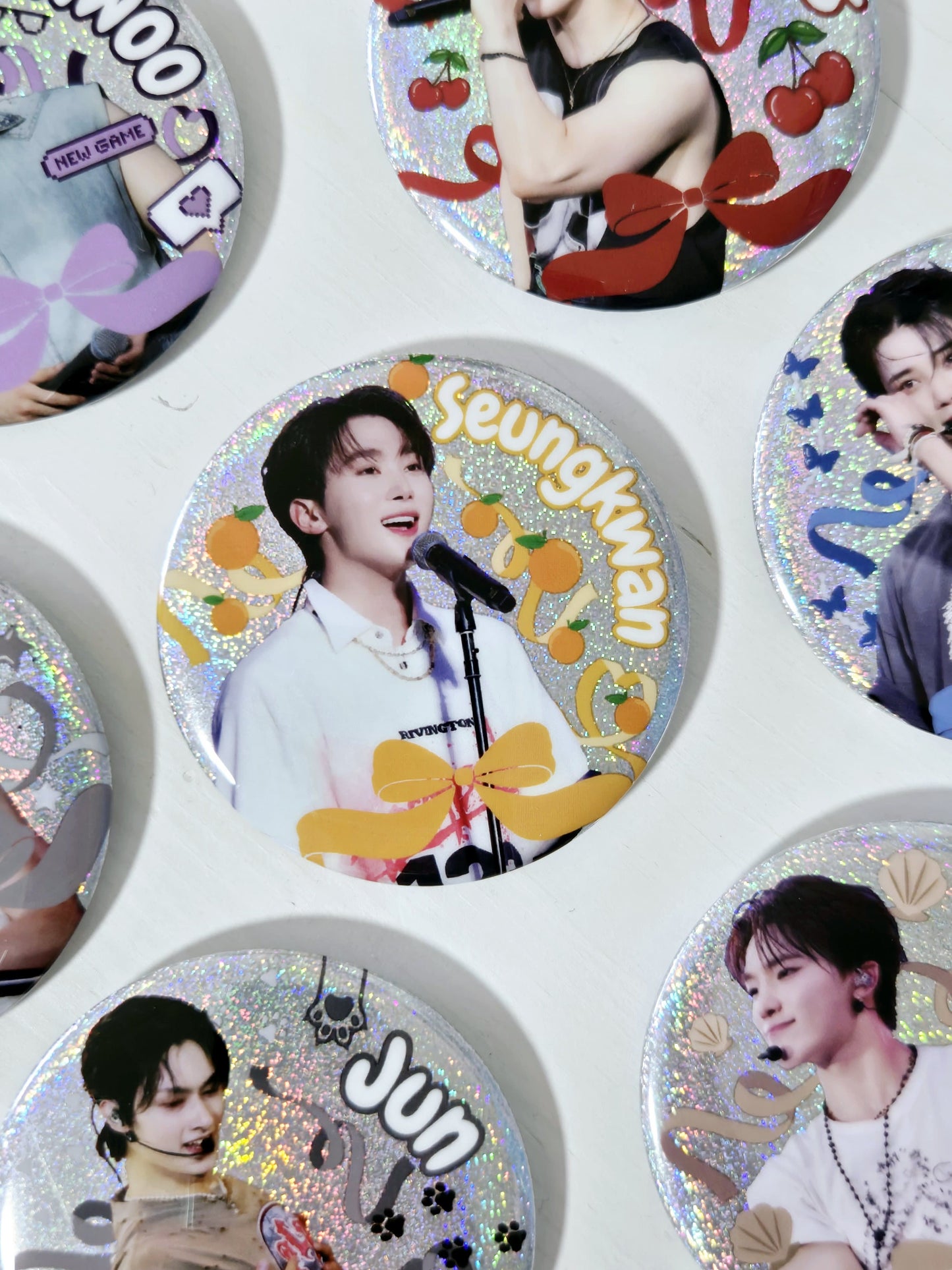 Seventeen Large Badges