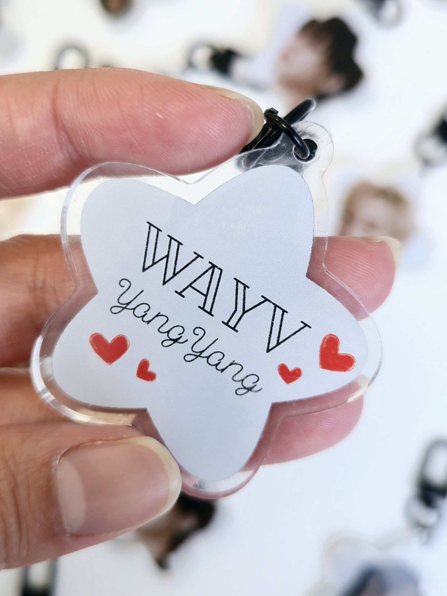 WayV Star Keychains