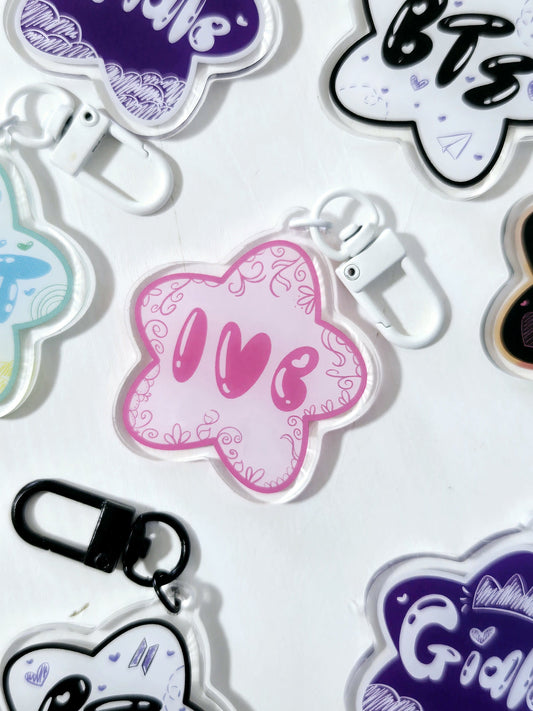 IVE Star Keychain