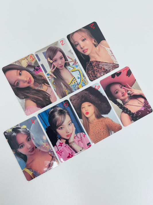 Twice Nayeon IM NAYEON Album Photocards