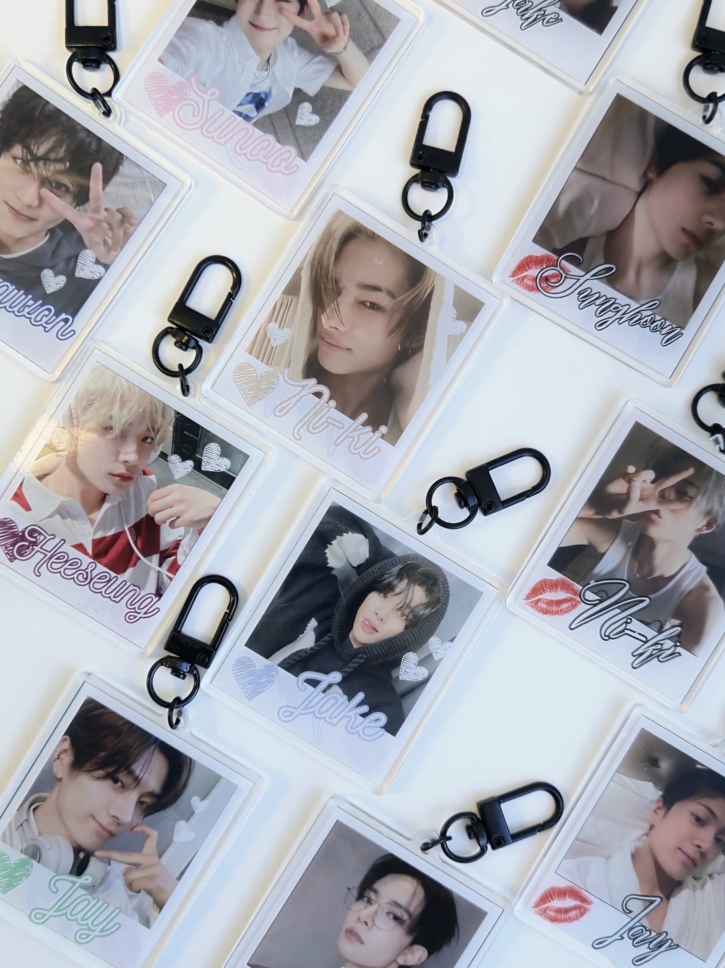 Enhypen Polaroid Keychain