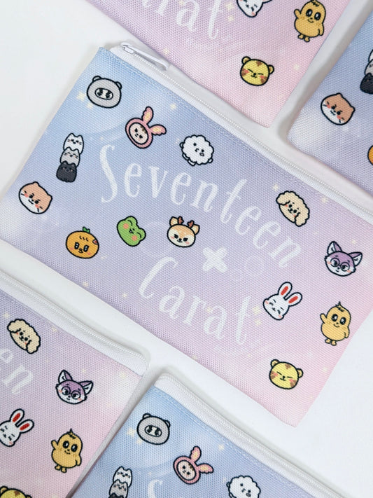 Seventeen Canvas Pouch
