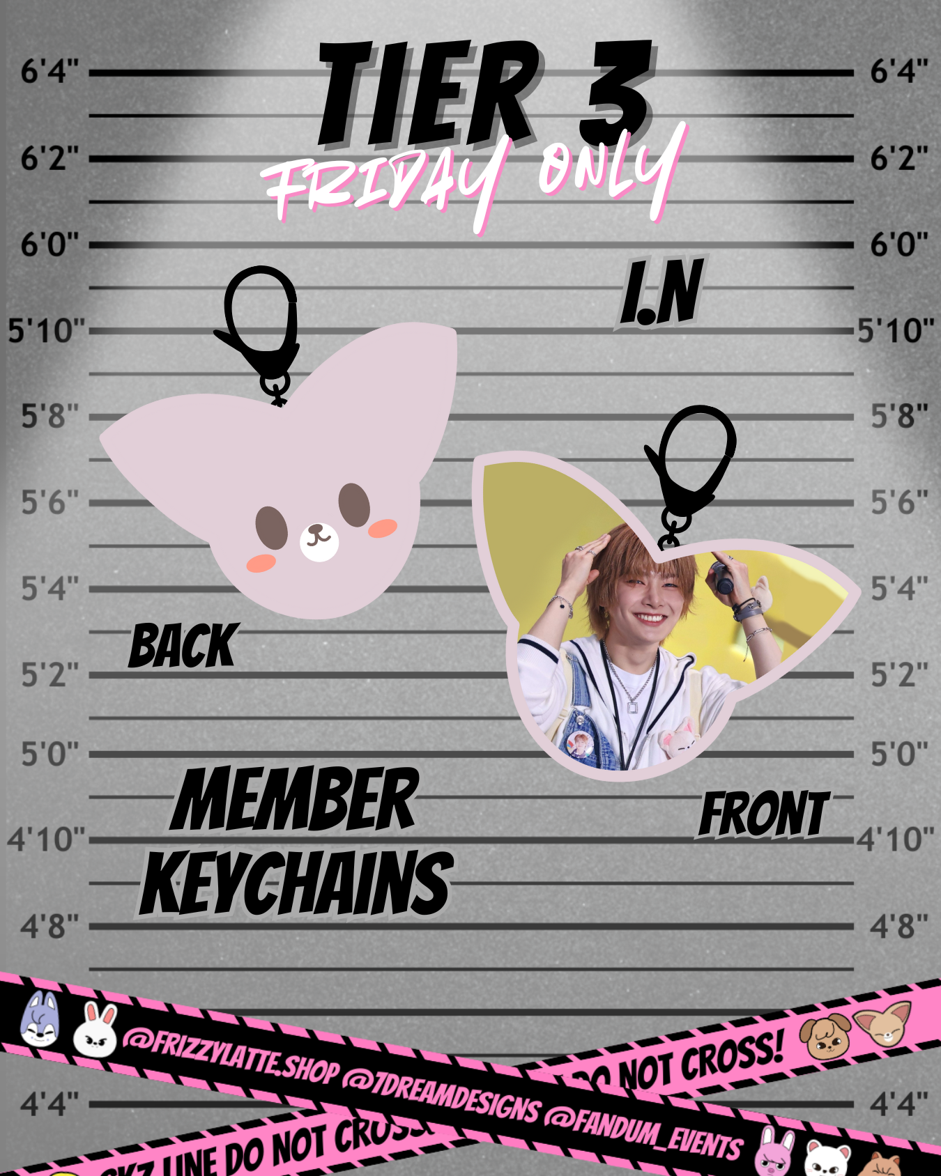 Stray Kids SKZOO Keychains