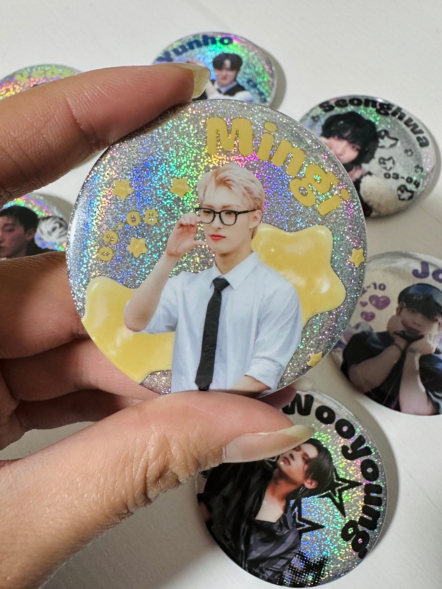 ATEEZ Large Badges