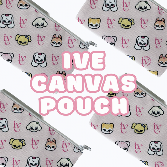 IVE Canvas Pouch