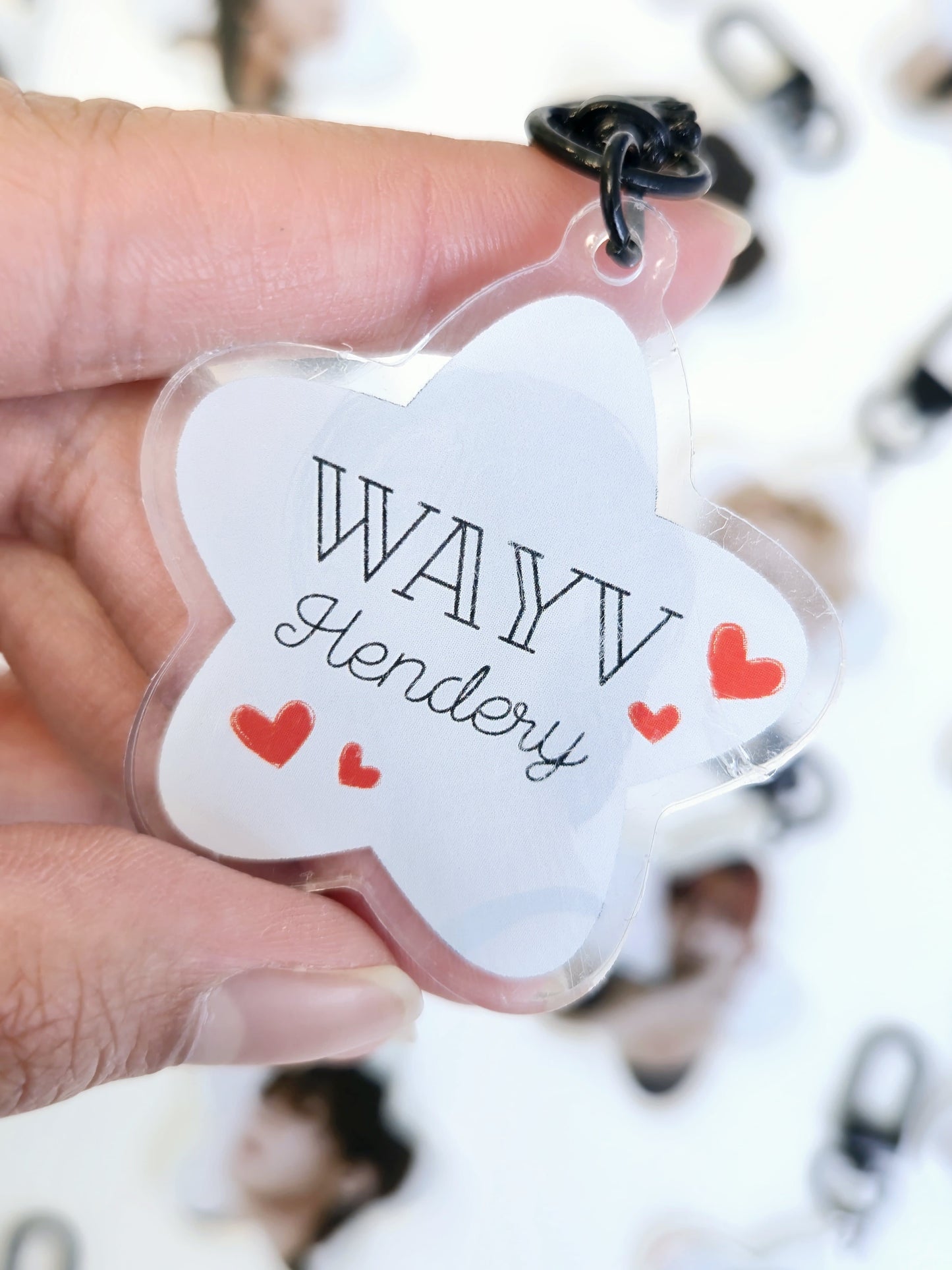 WayV Star Keychains