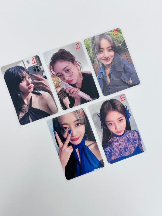 Twice Jihyo ZONE Album Photocards