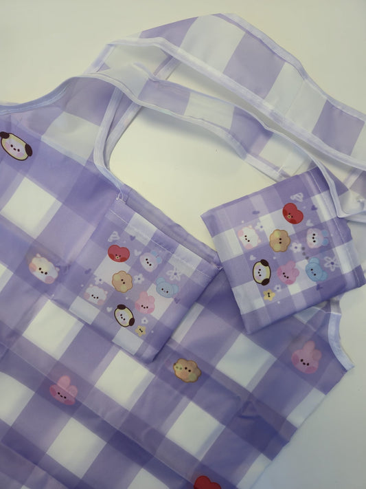 BTS Foldable Reusable Tote Bag