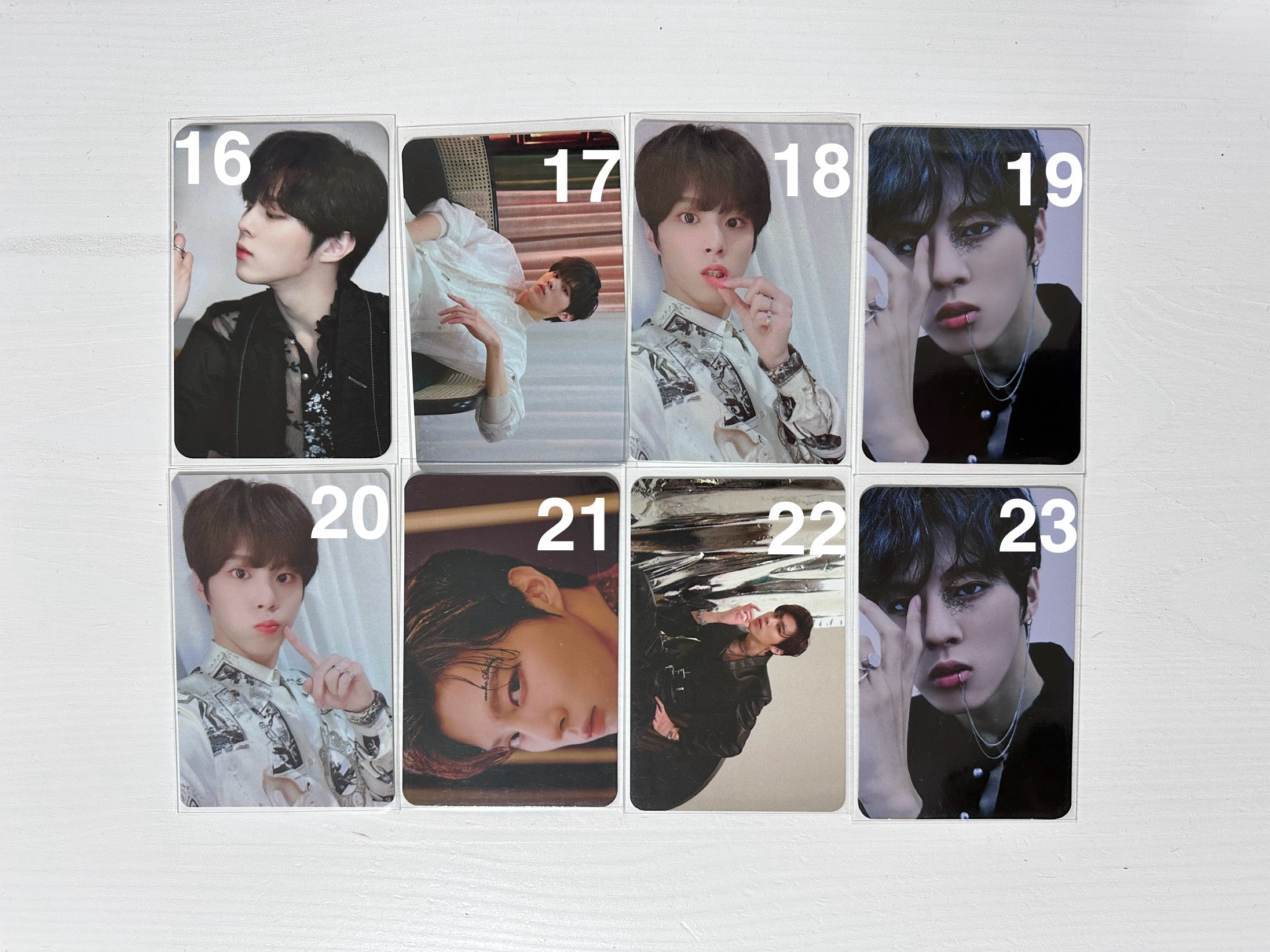 Kim Wooseok store Photocards