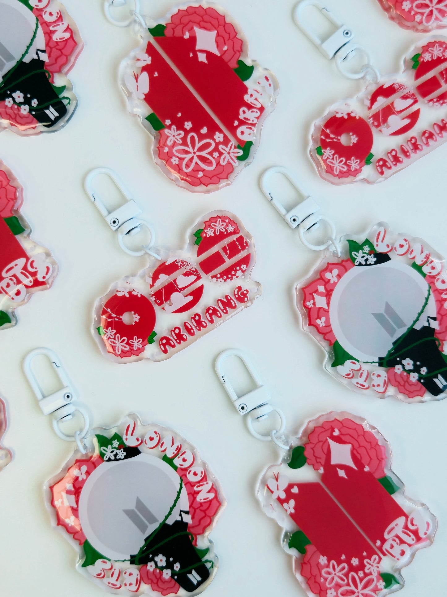 BTS London Stop Concert Keychains