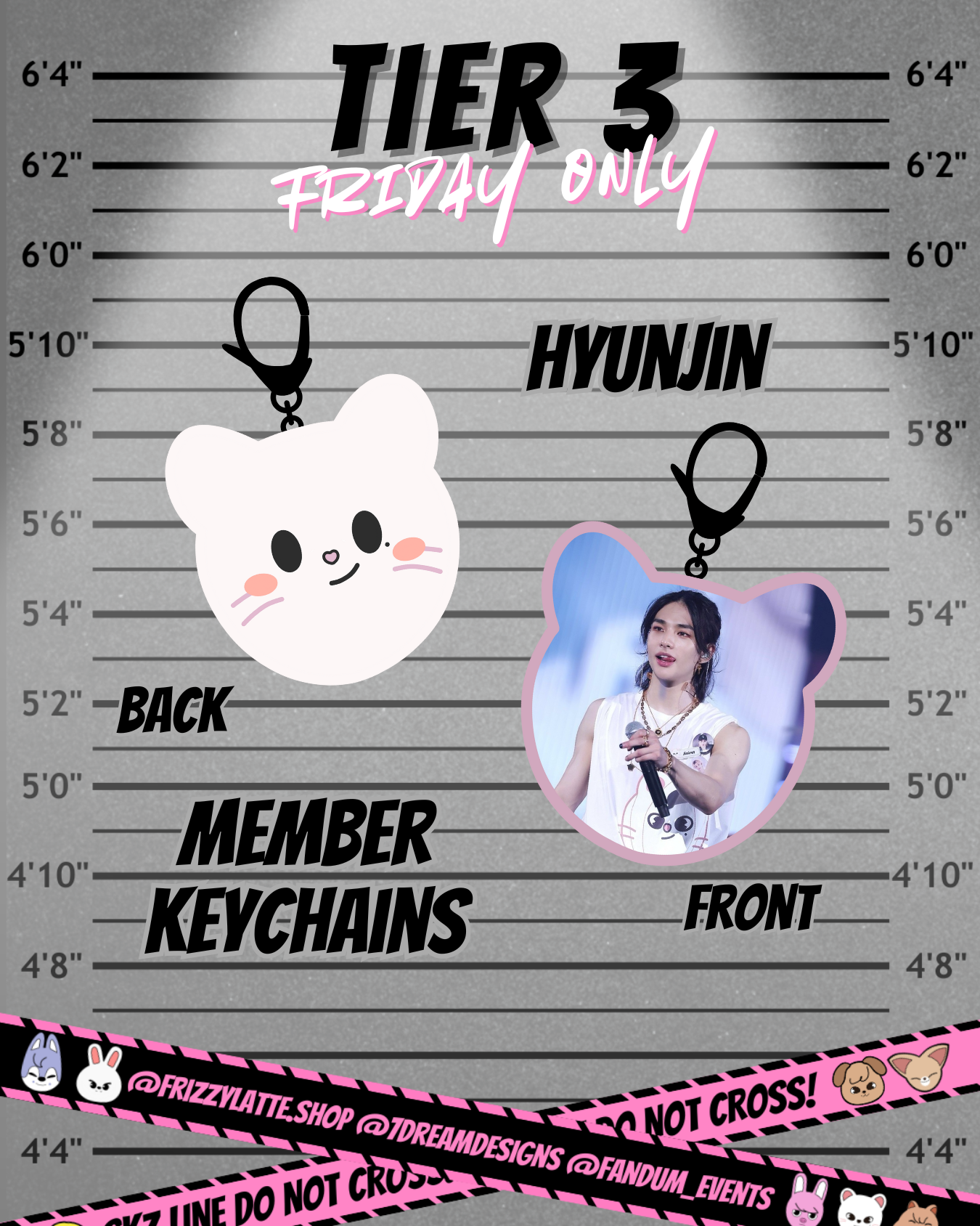 Stray Kids SKZOO Keychains