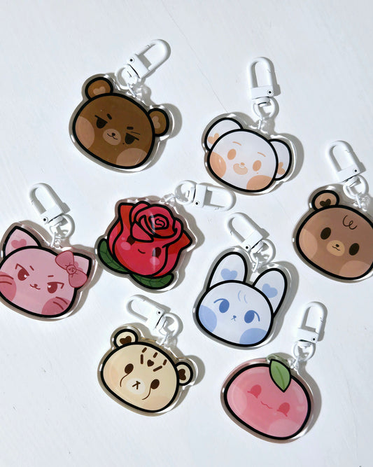 NCT 127 Character Keychain