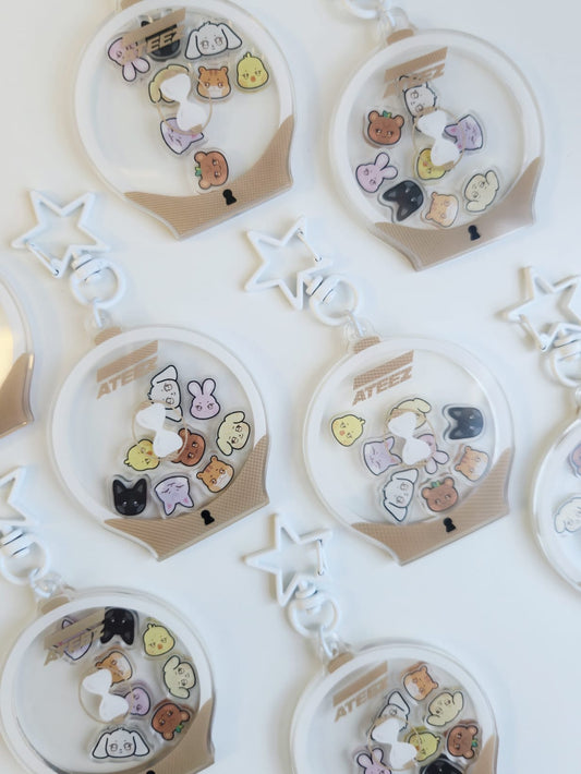 ATEEZ Shaker Keychain (Ver. 2 Lightstick)