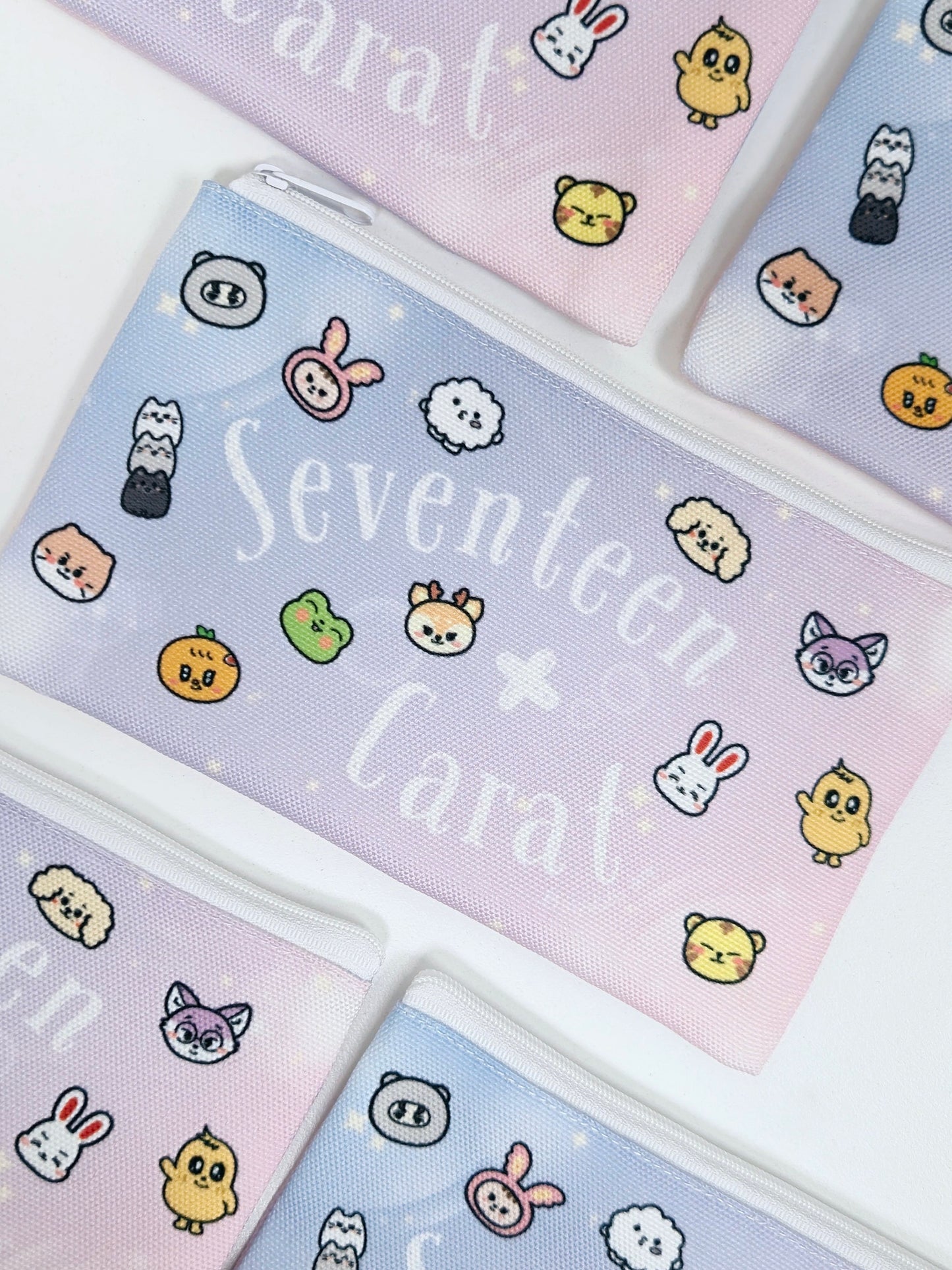 Seventeen Canvas Pouch