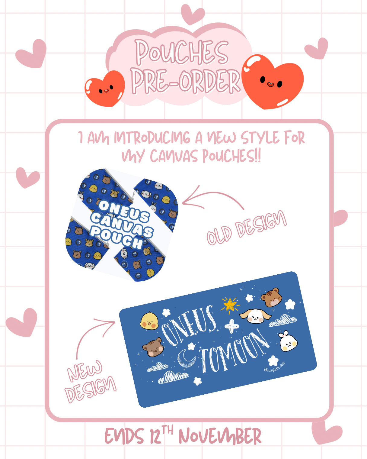 Canvas Pouch Pre-Order