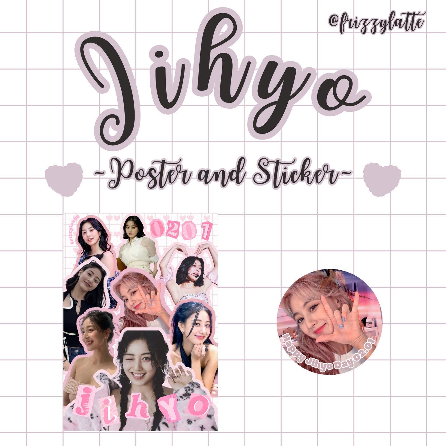 TWICE Jihyo Cupsleeve Event Pack and Cupsleeve