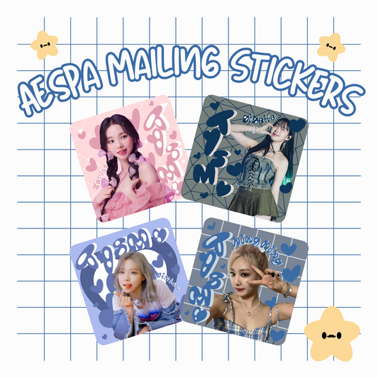 AESPA Mailing Stickers