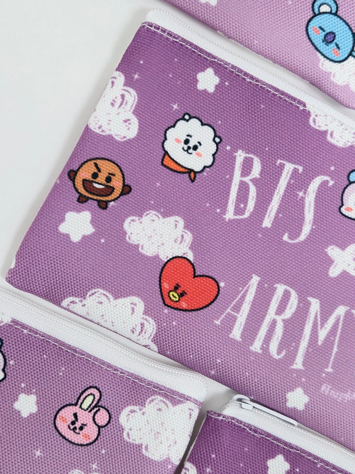 BTS Canvas Pouch