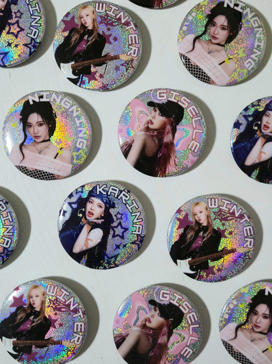 AESPA Large Badges