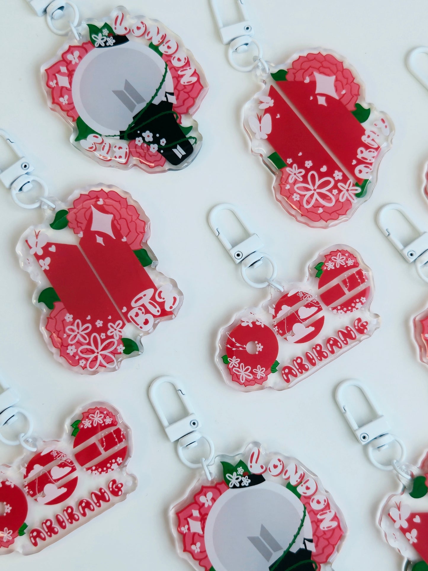 BTS London Stop Concert Keychains