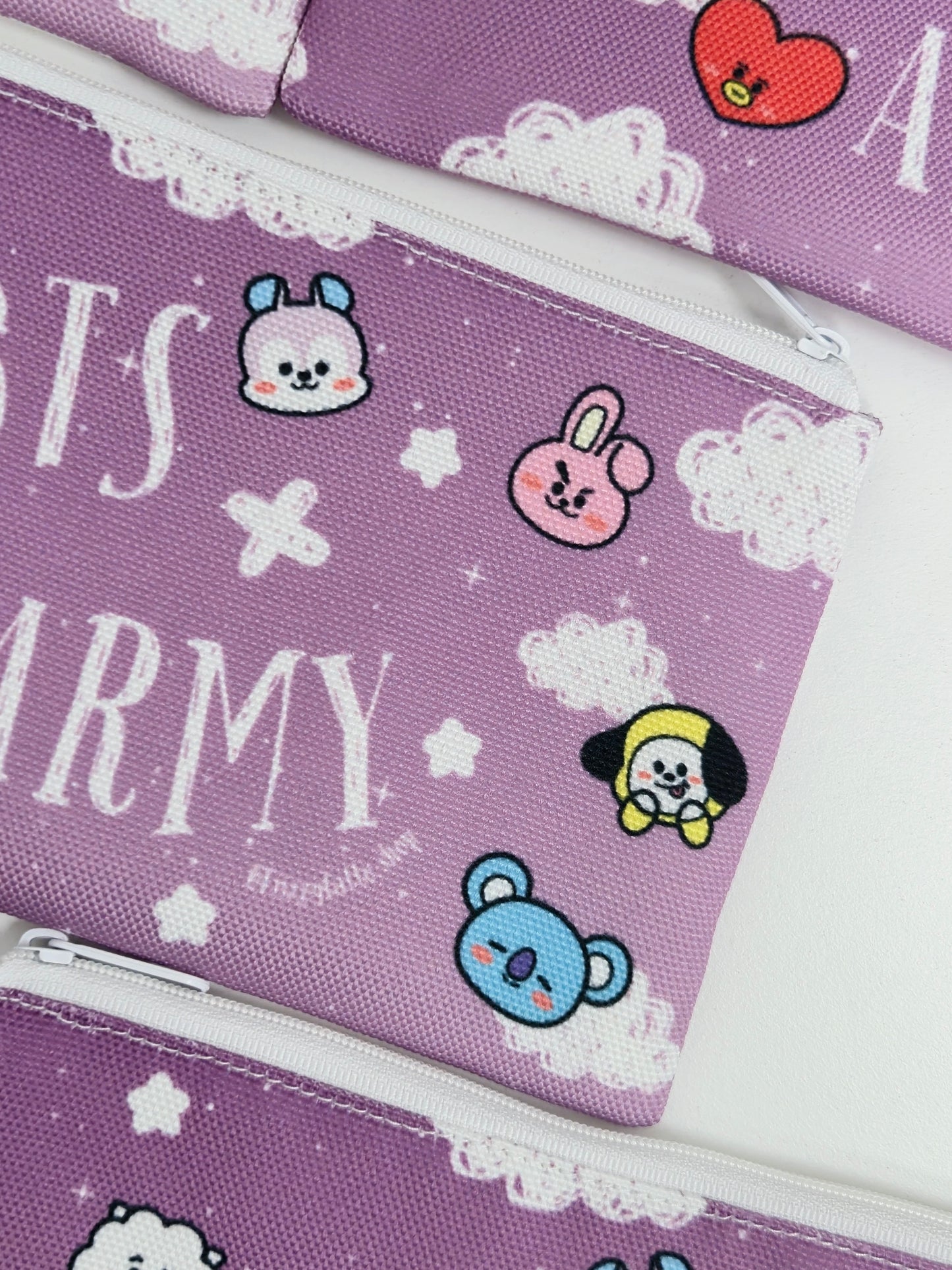 BTS Canvas Pouch