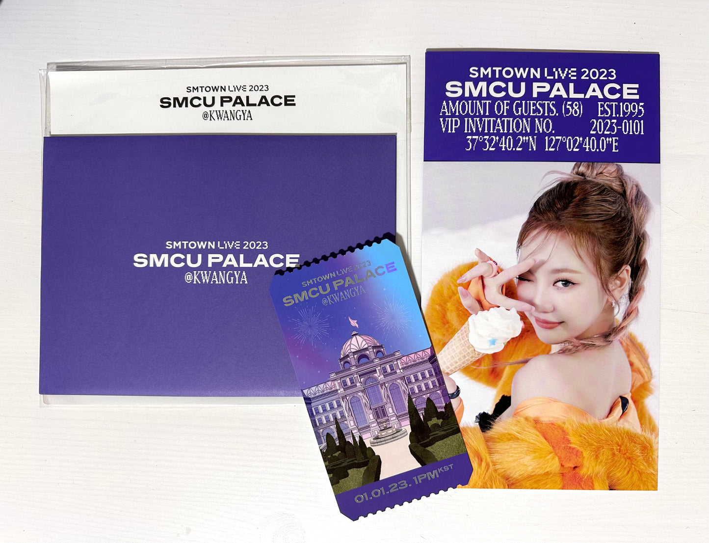 AESPA SMCU PALACE 2023 AR Ticket