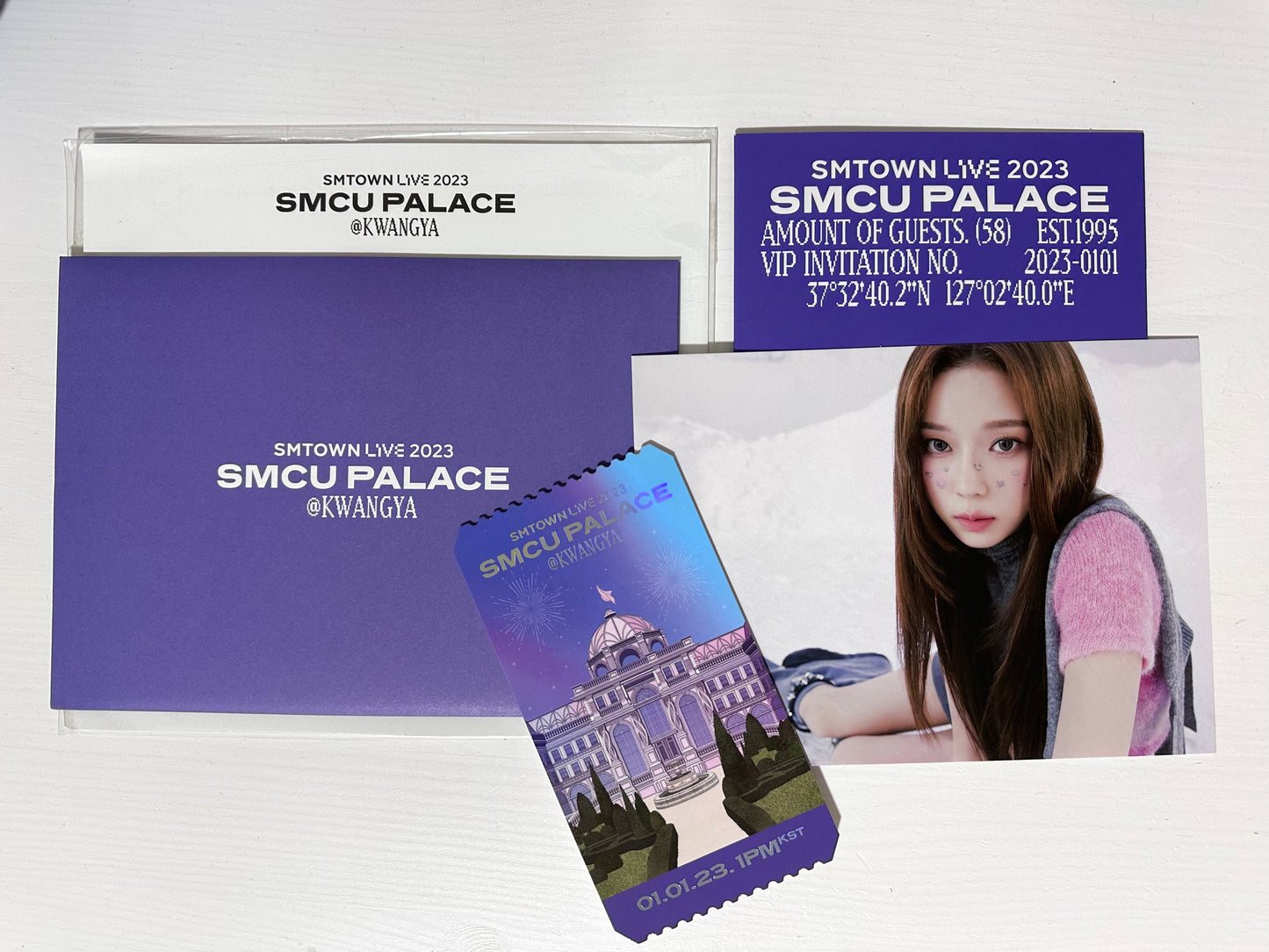 AESPA SMCU PALACE 2023 AR Ticket