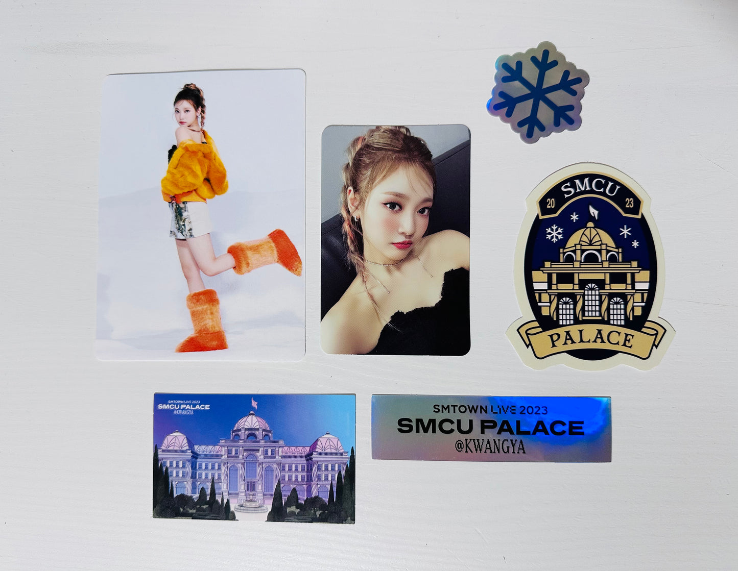 AESPA SMCU PALACE 2023 Photocard and Sticker