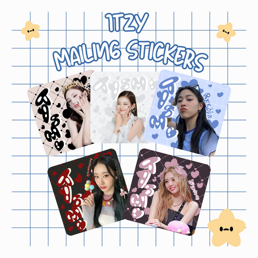 ITZY Mailing Stickers