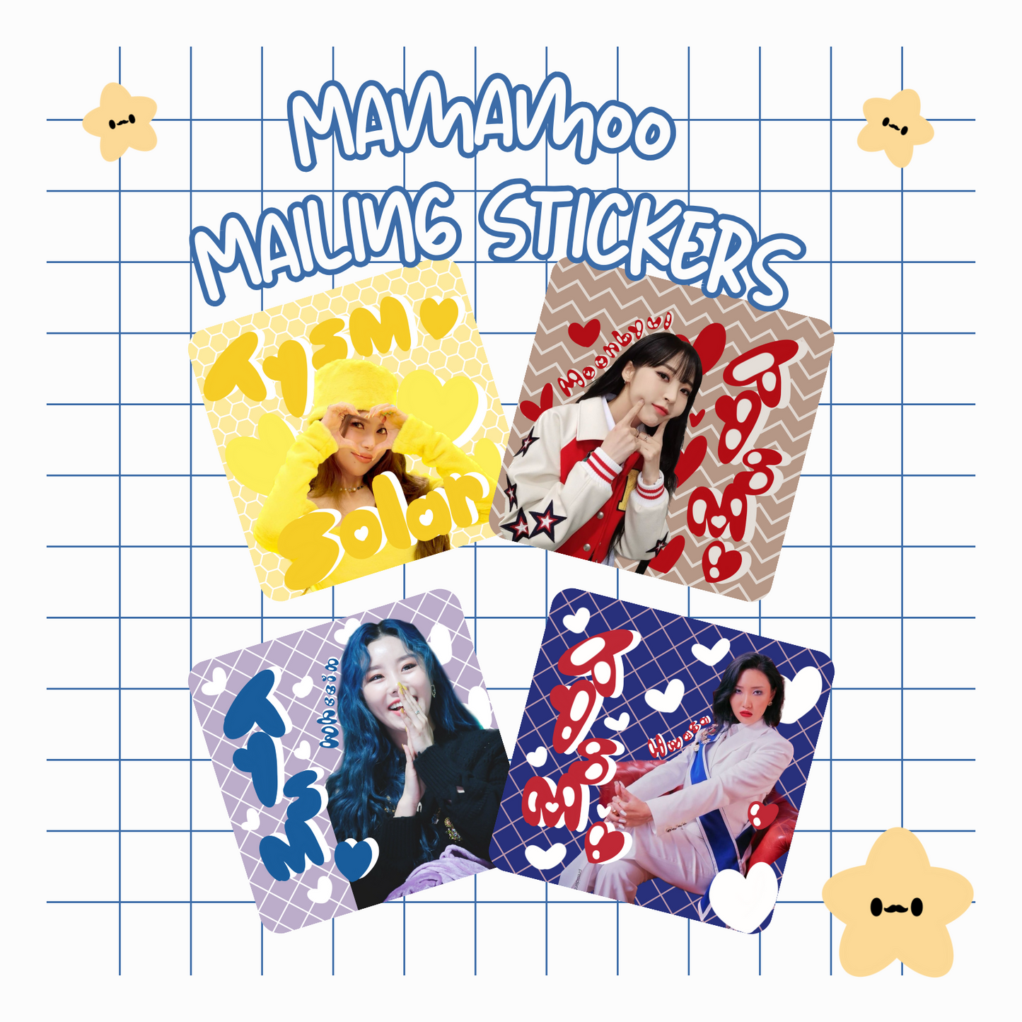 MAMAMOO Mailing Sticker