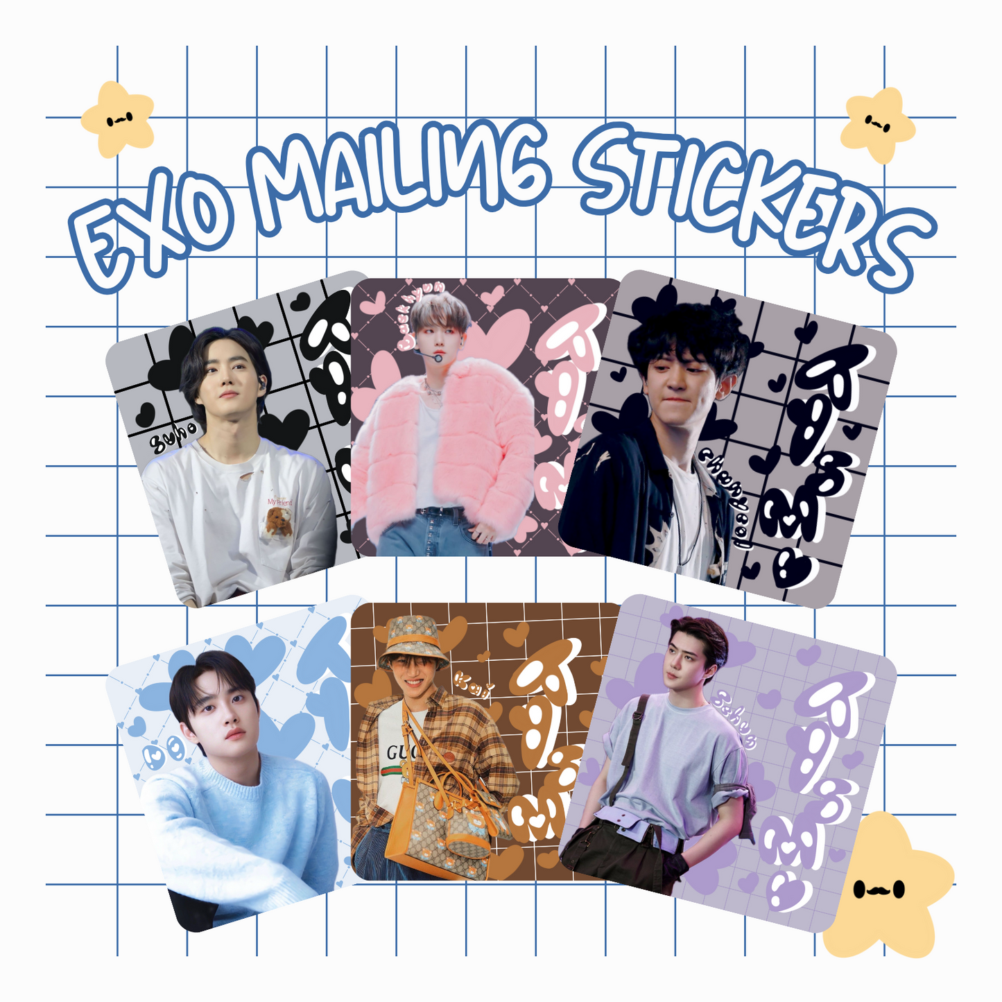 EXO Mailing Stickers