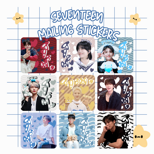 Seventeen Mailing Stickers