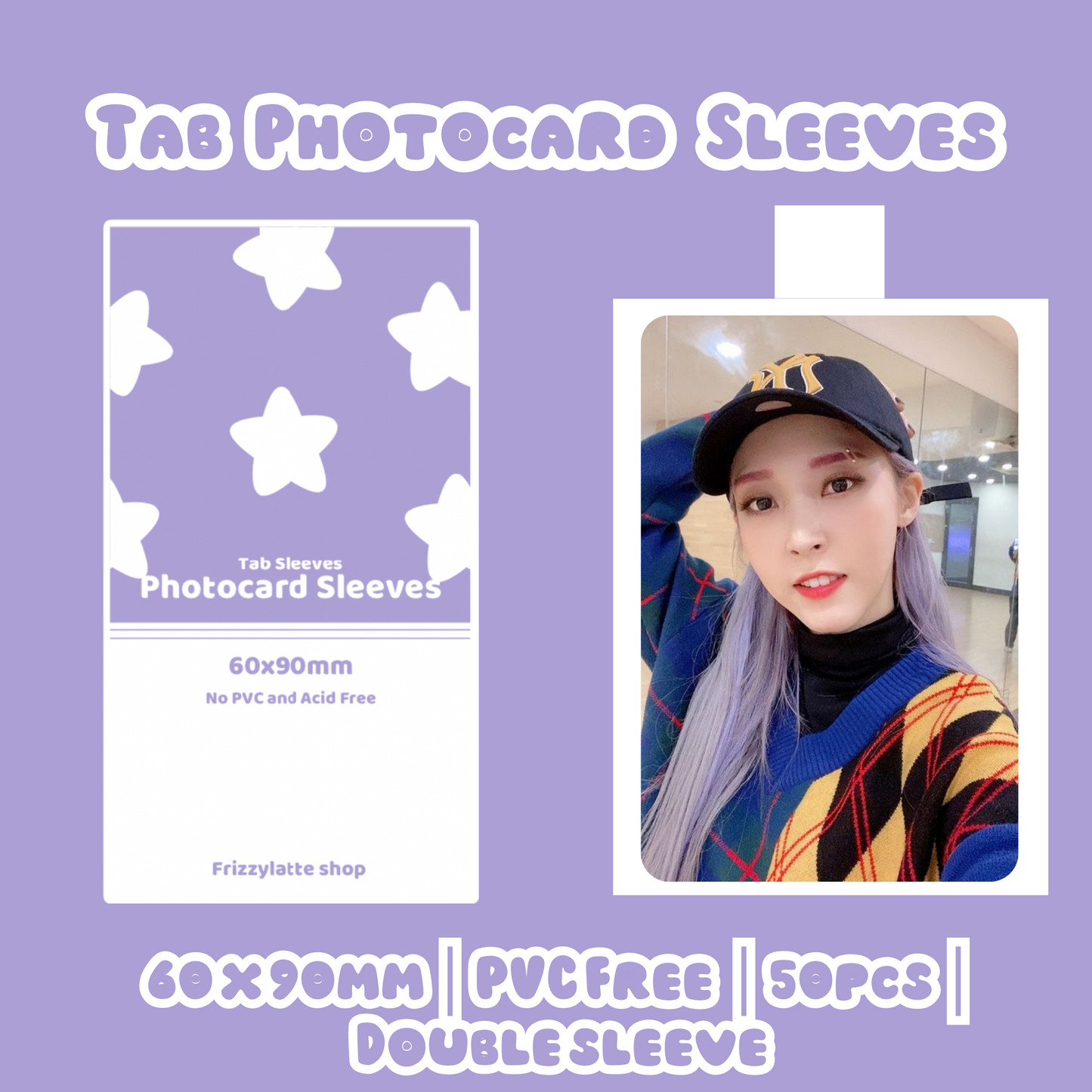 Photocard Pull Tab Sleeves